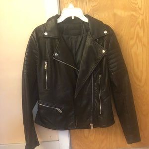 Leather Moto Jacket